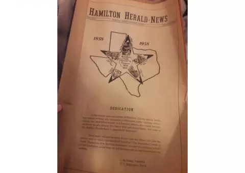 1958 Hamilton Herold Newspaper